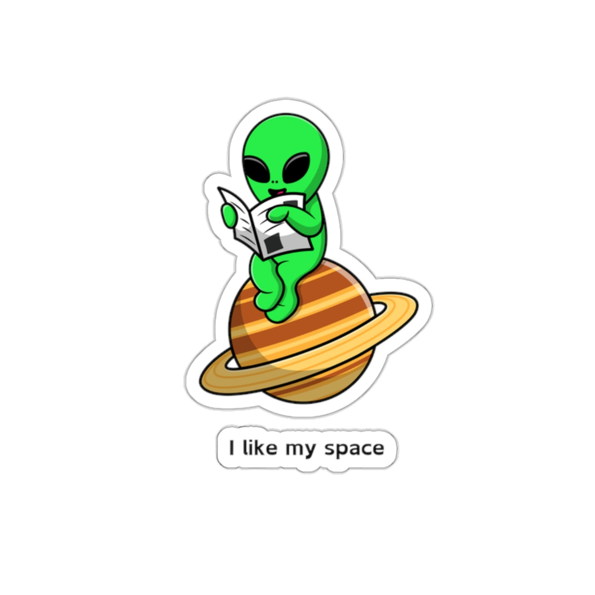 I Like My Space, Sticker