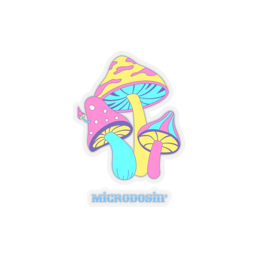 Microdosin' sticker