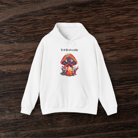 Trip Responsibly, Hooded Sweatshirt