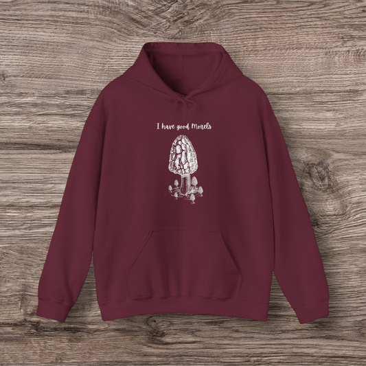 I Have Good Morels, Hooded Sweatshirt