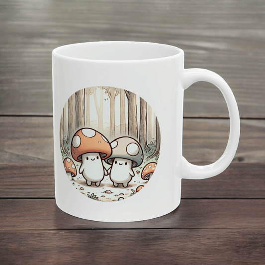 Shroomy Friends, Coffee Mug